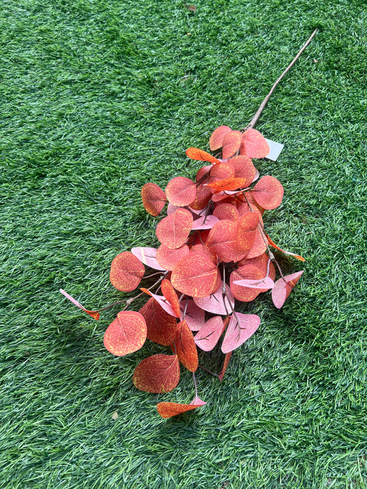 BRIGHT EUCALYPTUS BRANCH ORANGE