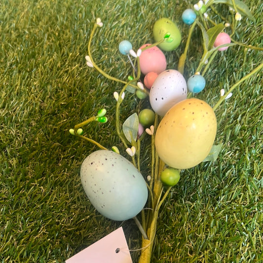 60cm LARGE MIXED EGG BRANCH