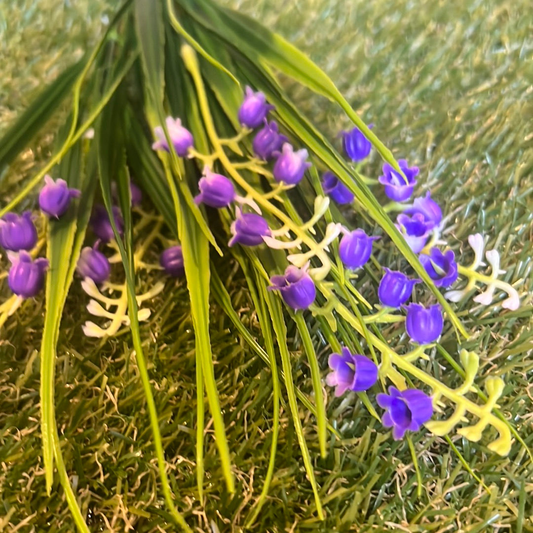 28cm BLUEBELL BUNCH PURPLE