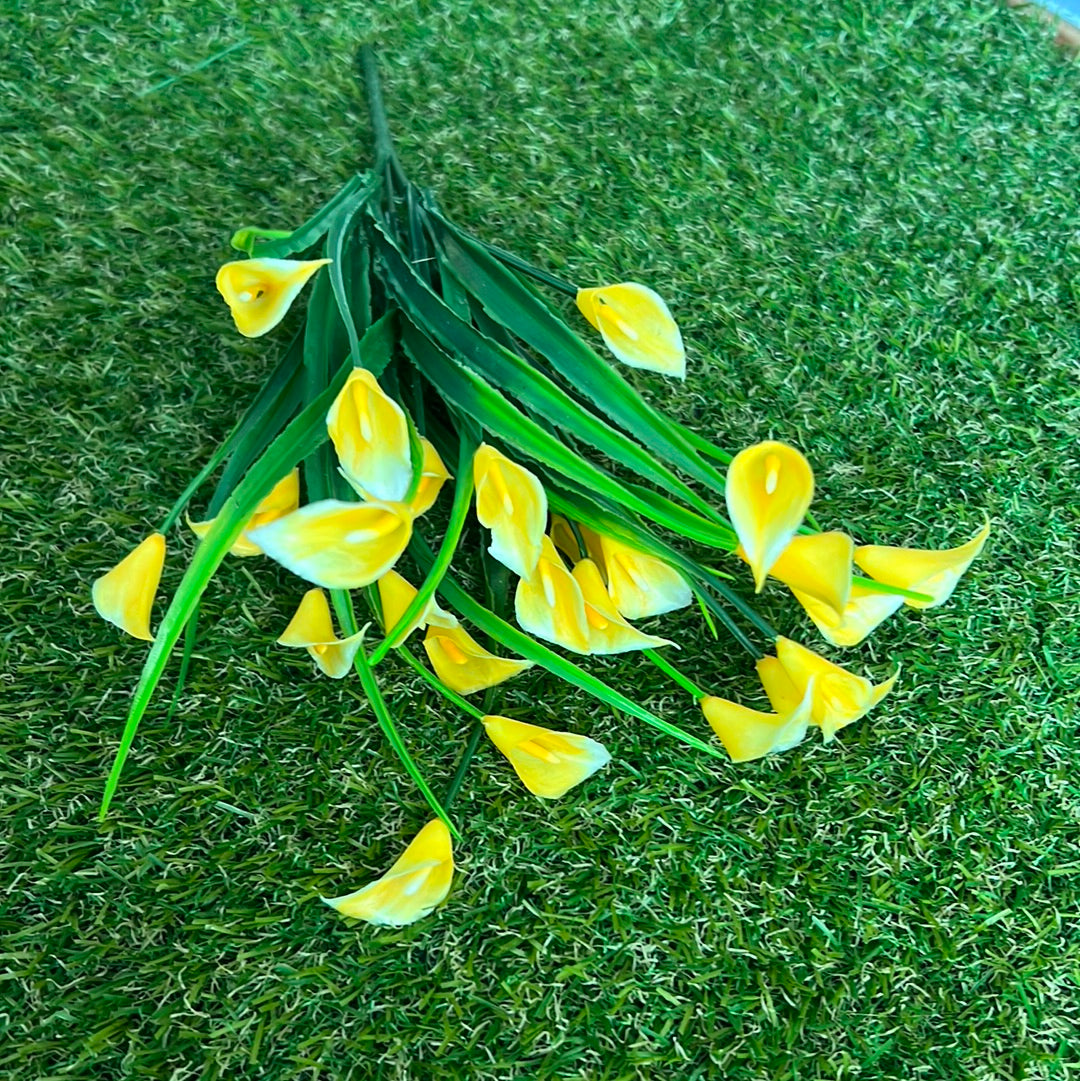 BABY CALLA LILY BUNCH YELLOW