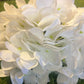 REAL LOOK/TOUCH DELUXE SINGLE HYDRANGEA WHITE