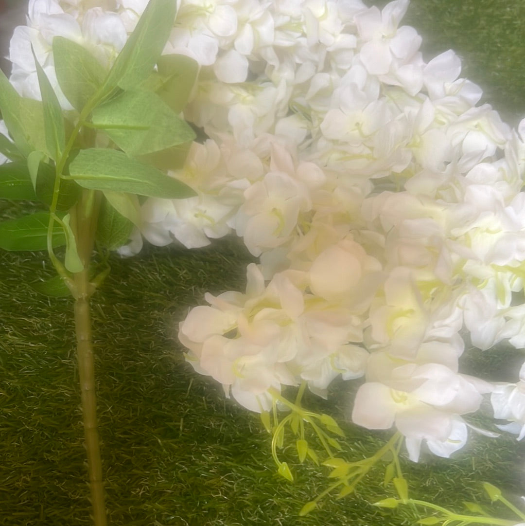 DELUXE TRAILING HYDRANGEA IVORY