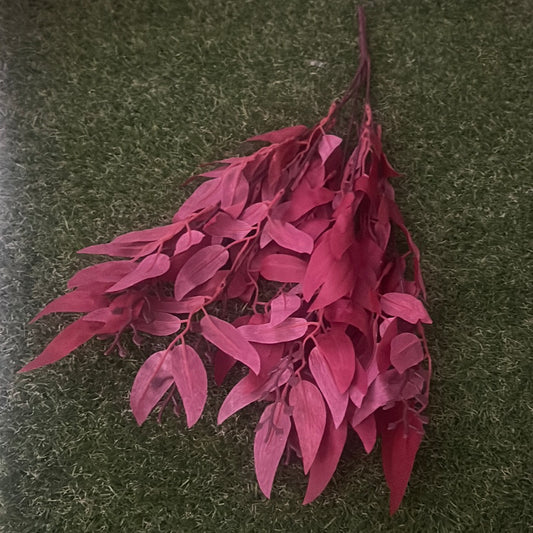 50cm WILLOW BRANCH RED