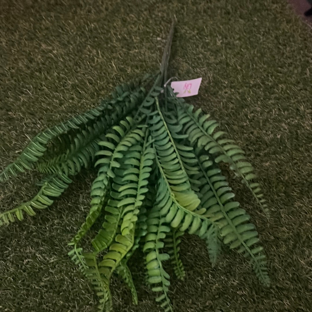 46cm TWO TONE SOFT FERN BUNCH