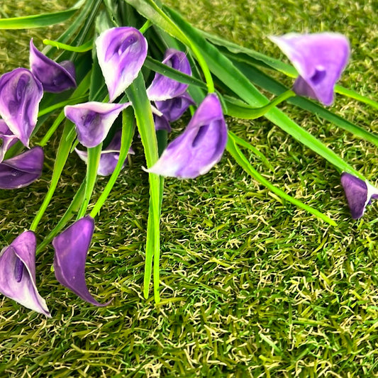 BABY CALLA LILY BUNCH PURPLE