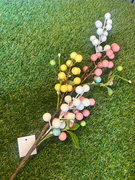 56cm LARGE MIXED MINI EGG BRANCH