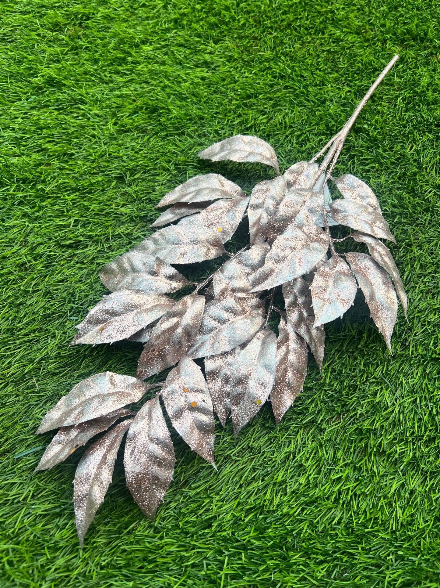 20” LUX LEAVES BRANCH ROSE GOLD