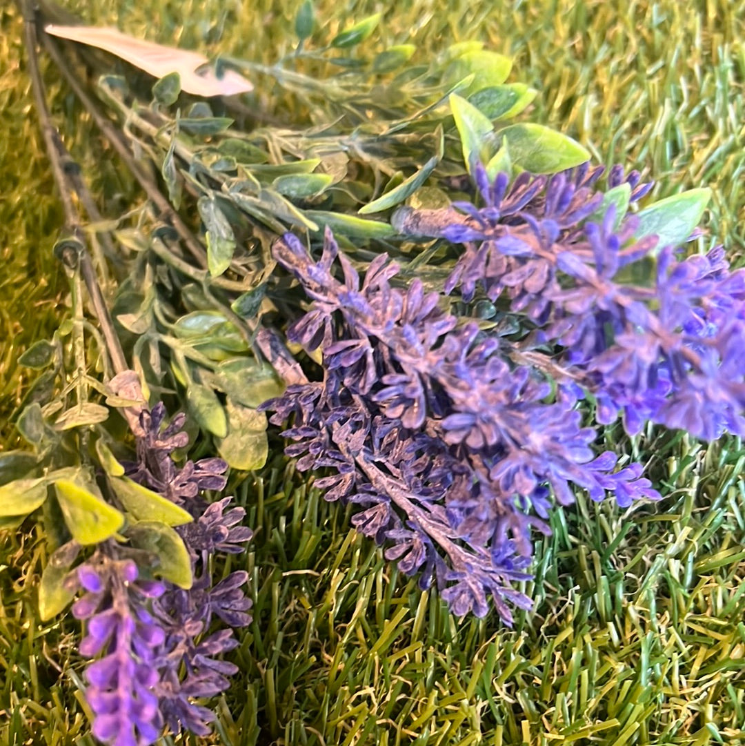 MINI WAXED PURPLE LAVENDER