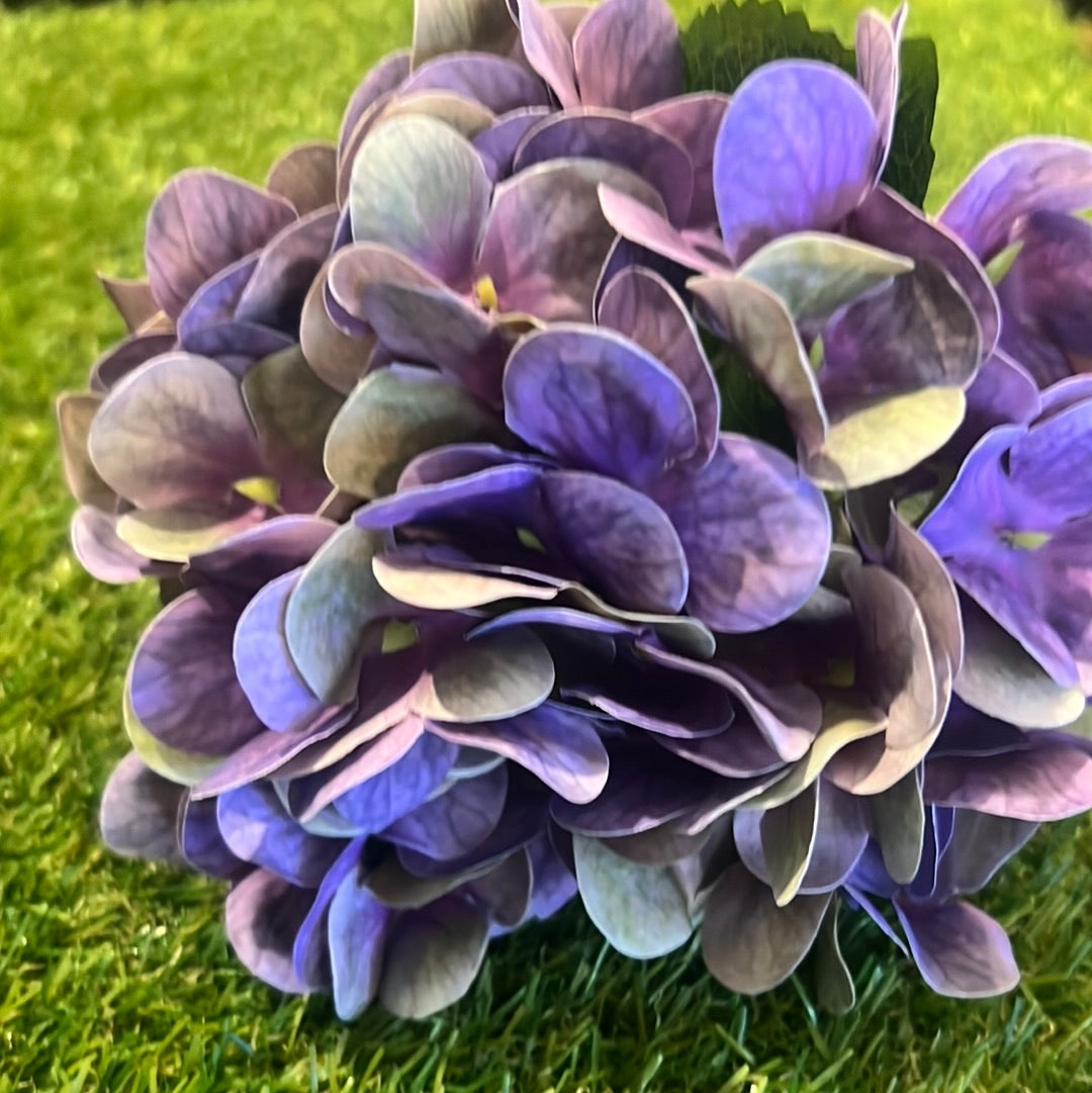 REAL LOOK/TOUCH DELUXE SINGLE HYDRANGEA LILAC