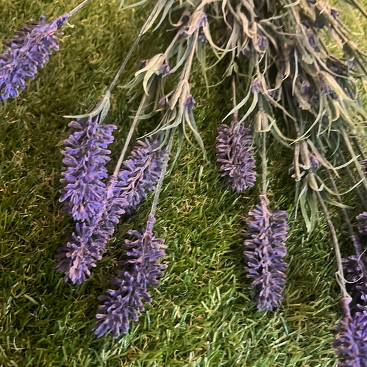 62cm GIANT PURPLE LAVENDER BUNCH