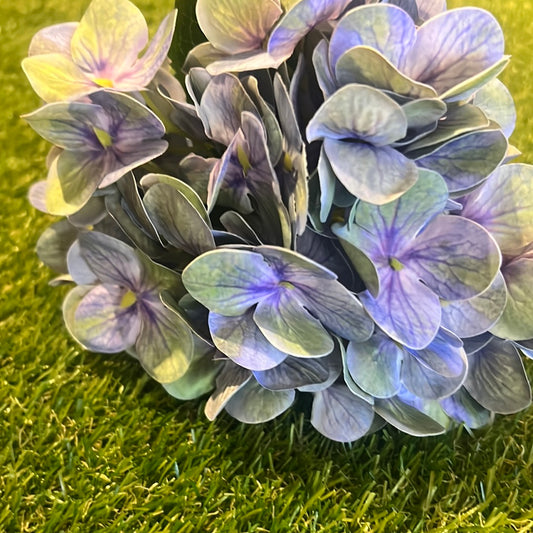 REAL LOOK/TOUCH DELUXE SINGLE HYDRANGEA BLUE