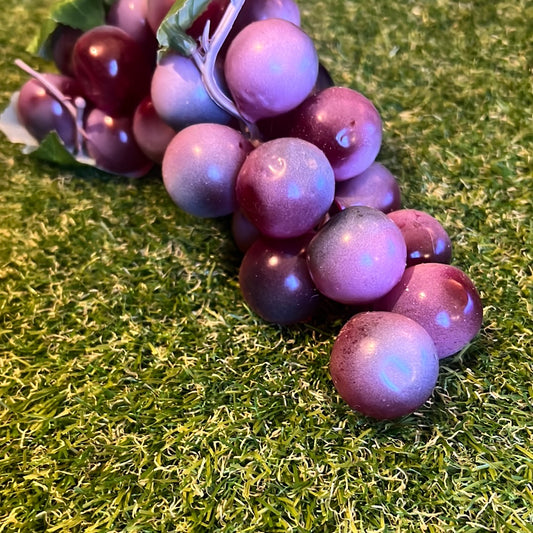 DARK BURGUNDY GRAPES BUNCH