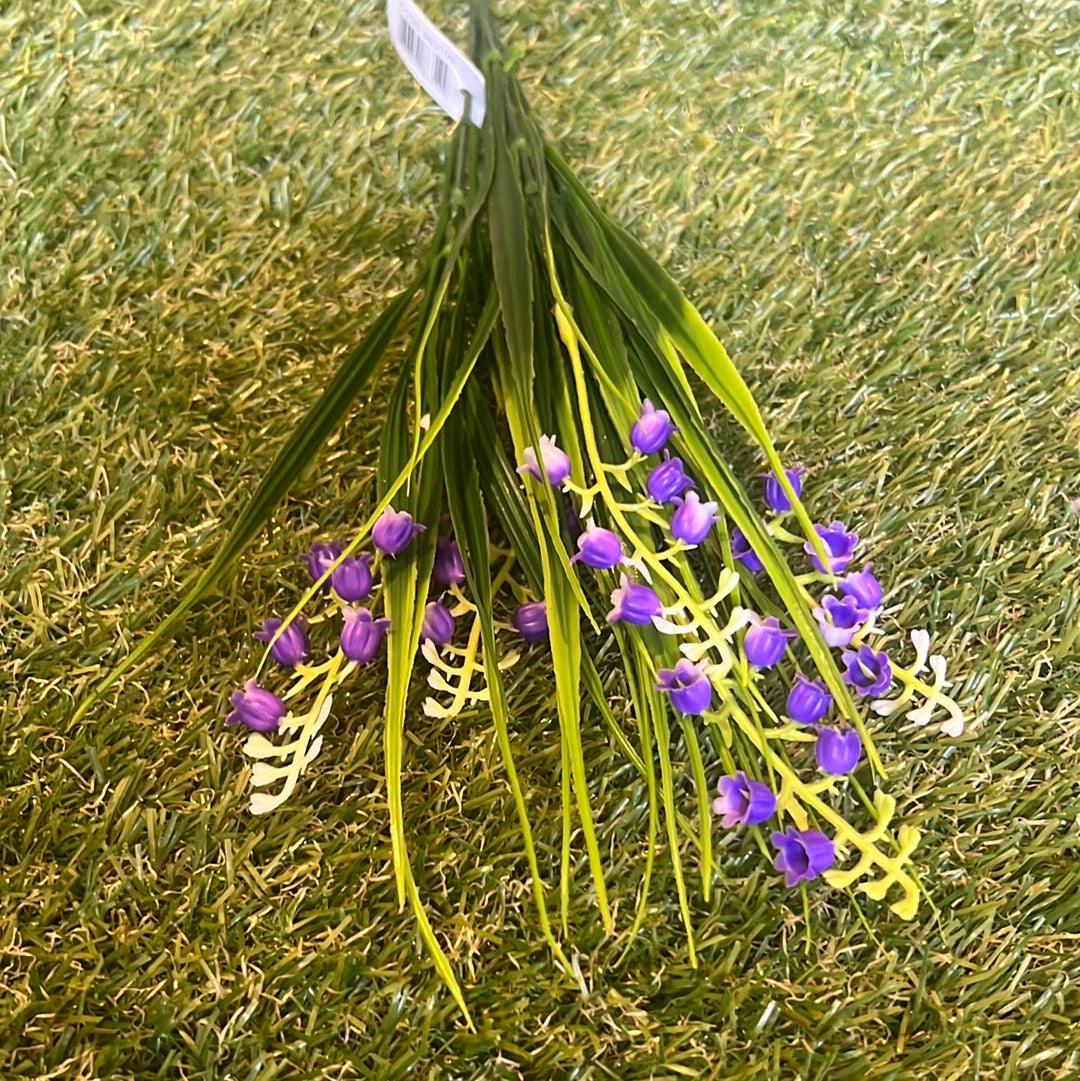 28cm BLUEBELL BUNCH PURPLE