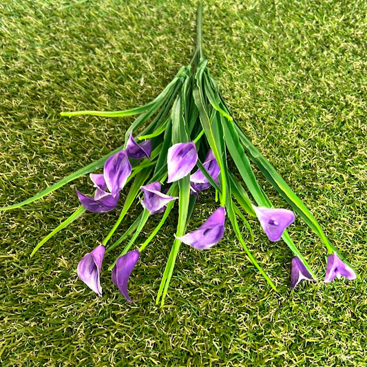 BABY CALLA LILY BUNCH PURPLE