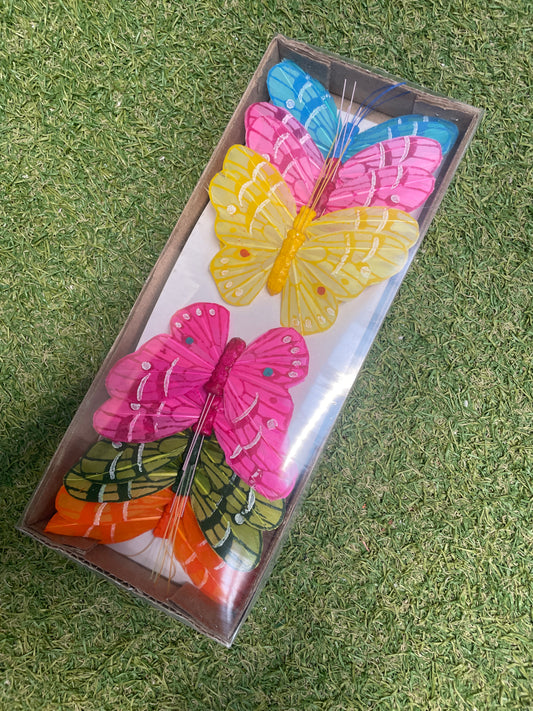 BRIGHT BUTTERFLIES PK12