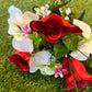 ORCHID ROSE MIX MINI BUNCH RED