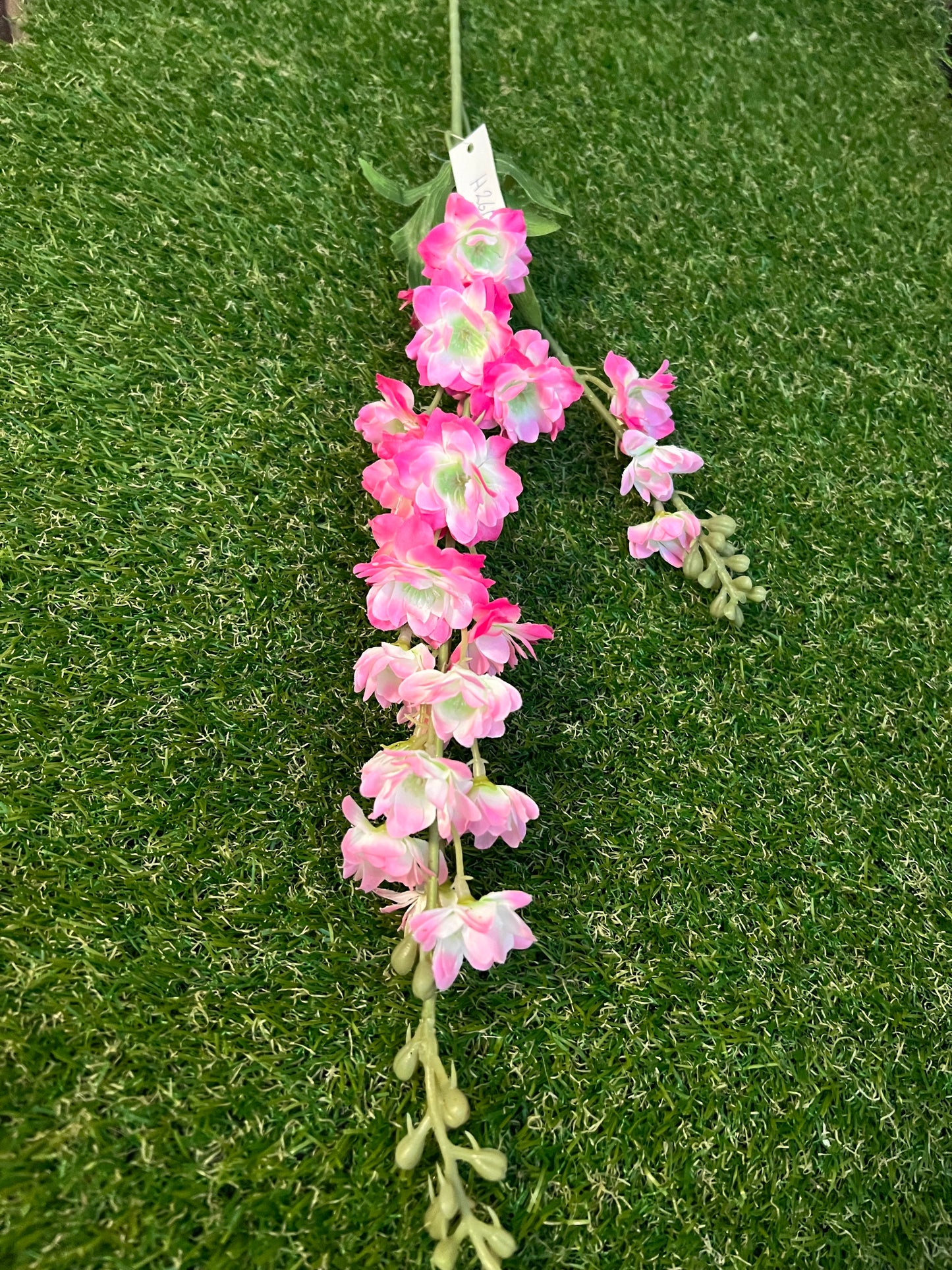 79cm SOFT DELPHINIUM SPRAY PINK