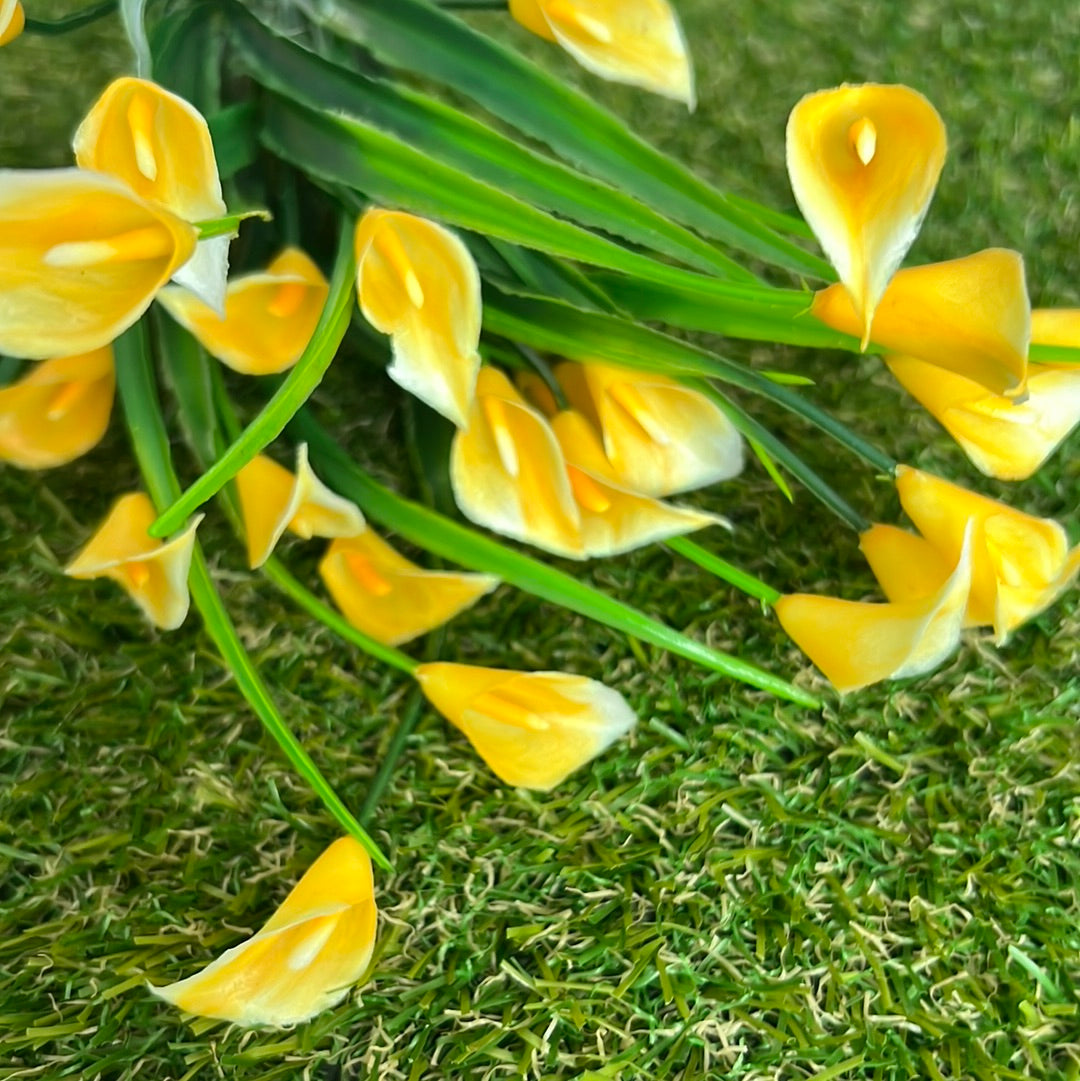 BABY CALLA LILY BUNCH YELLOW