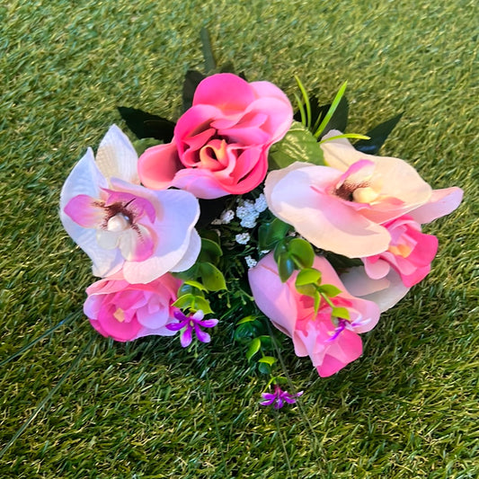 ORCHID ROSE MIX MINI BUNCH PINK