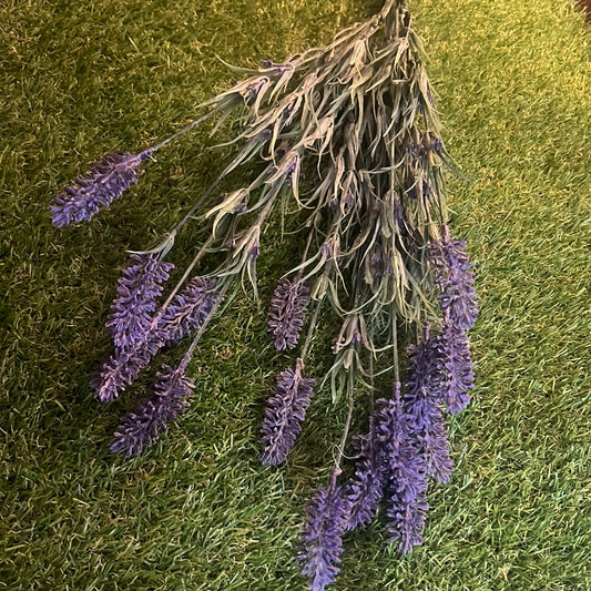 62cm GIANT PURPLE LAVENDER BUNCH