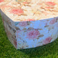 FLORAL HEART HAT BOX SET OF 3