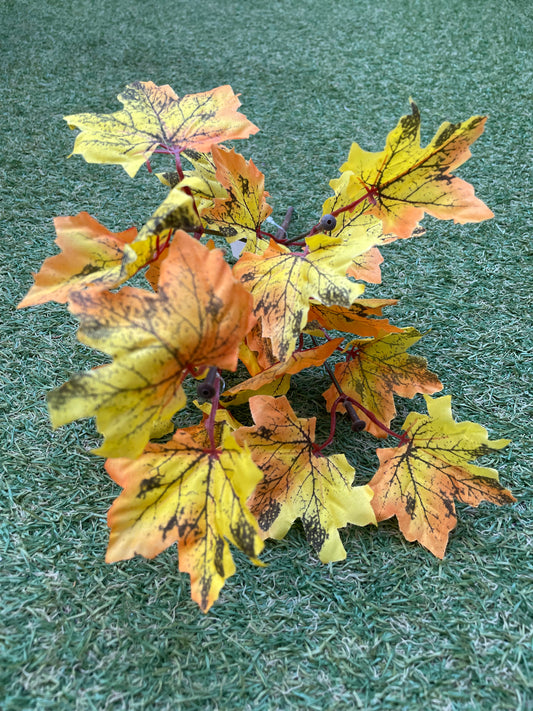 27CM AUTUMN LEAF BUSH