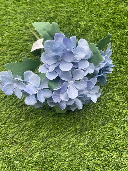 29cm SOFT HYDRANGEA BLUE