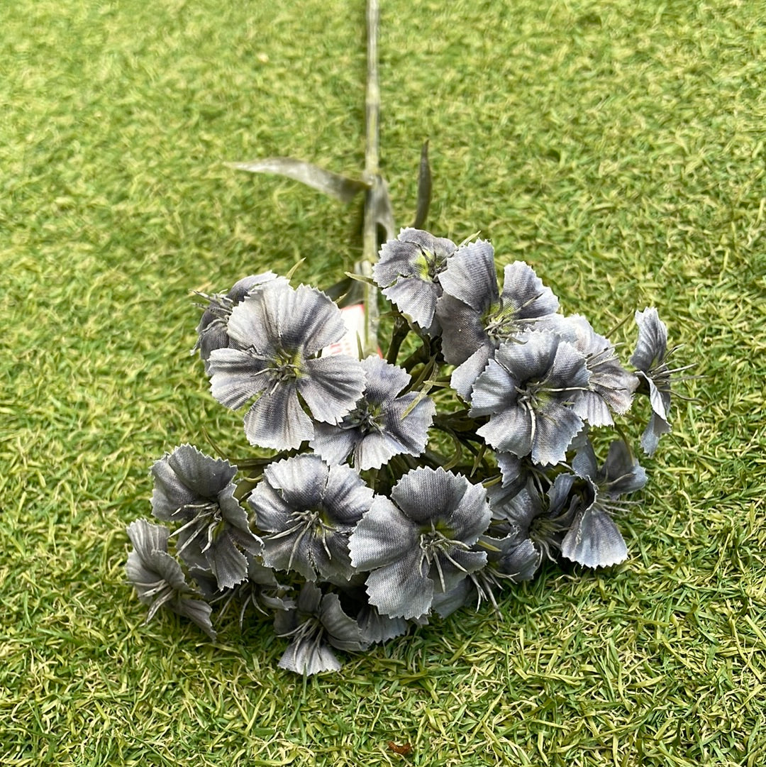 55CM DIANTHUS SPRAY GREY