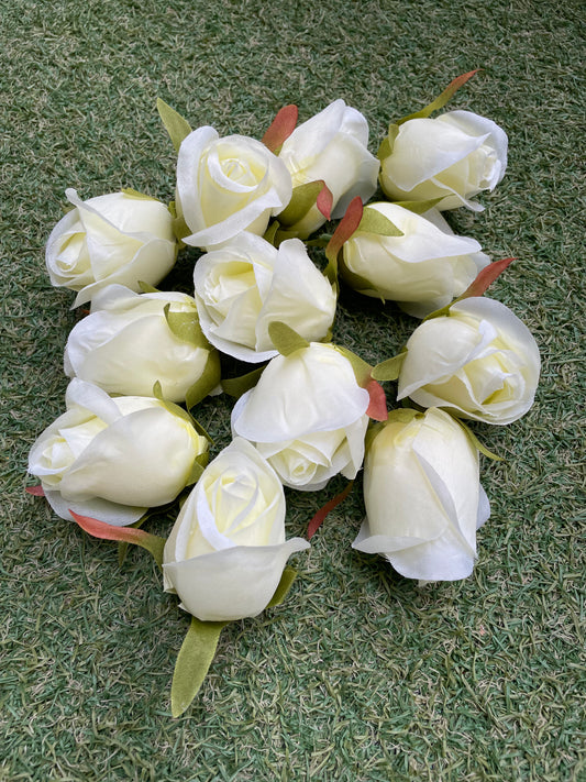 PK12 IVORY ROSEBUDS