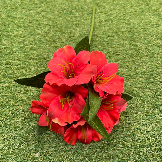 46CM ALSTROEMERIA RED