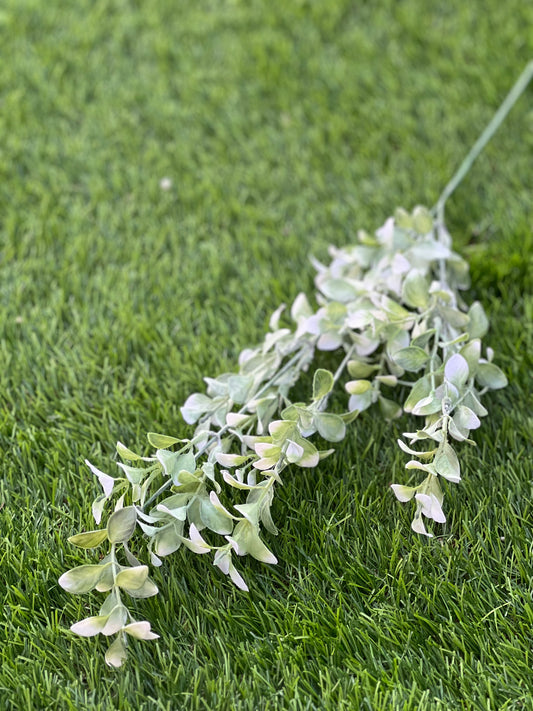 73cm MINI HEDGE WHITE/GREEN