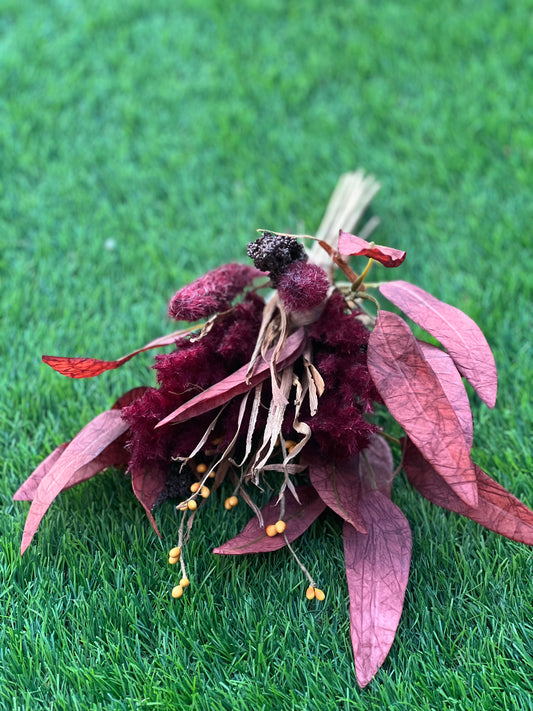 DRIED MIXED BUNCH BURGUNDY