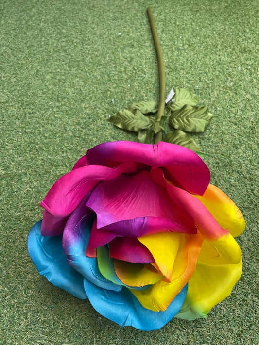 108CM GIANT RAINBOW ROSE