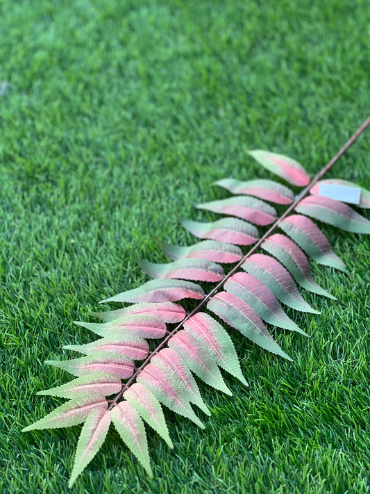 72cm BYFIELD FERN LEAF GREEN/RED