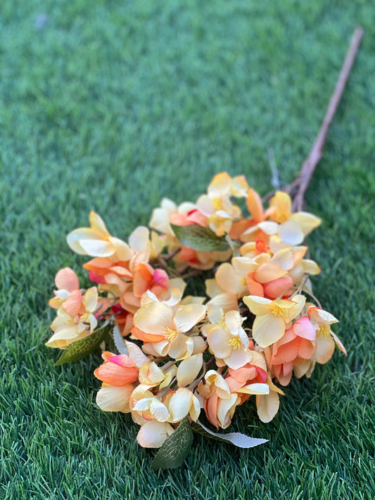 64cm ORCHARD BLOSSOM BRANCH GOLDEN YELLOW