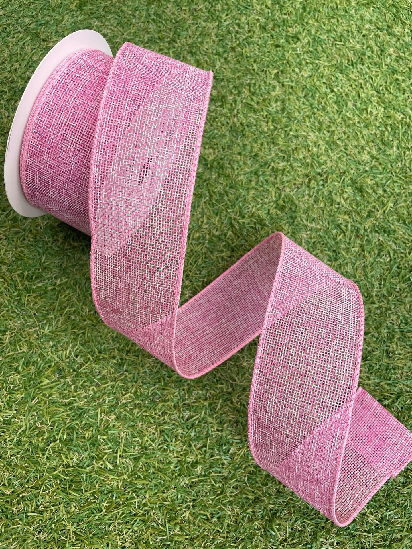 JUTE RIBBON 10METER PINK