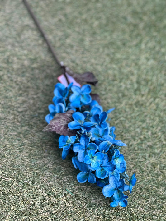 72Cm PANICLE HYDRANGEA TEAL