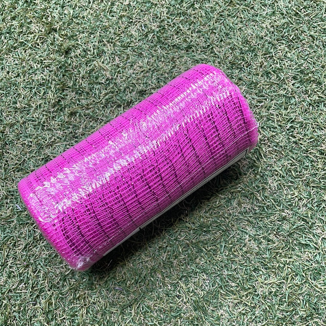 6INCH METALLIC POLY DECOMESH FUCHSIA