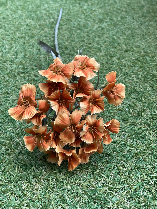 55CM DIANTHUS SPRAY ORANGE