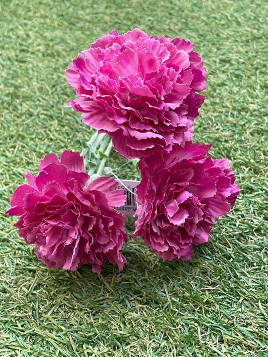 CARNATION BUNCH DARK PINK