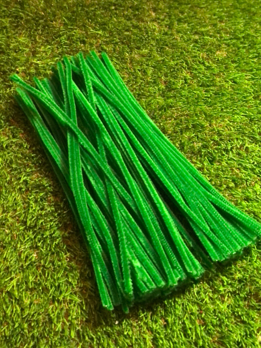 CHENILLE PIPE CLEANERS GREEN