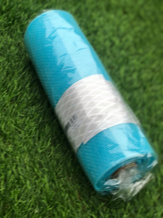 25cm DECOMESH ROLL 9.1 yards PLAIN LIGHT BLUE