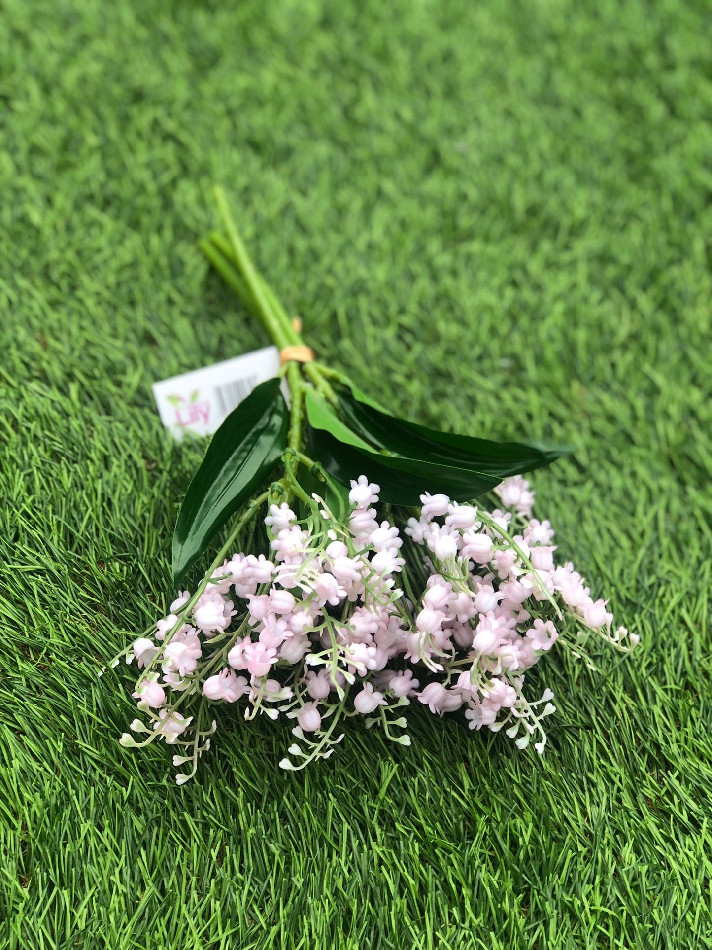 LILY OF THE VALLEY PALE PINK 30cm