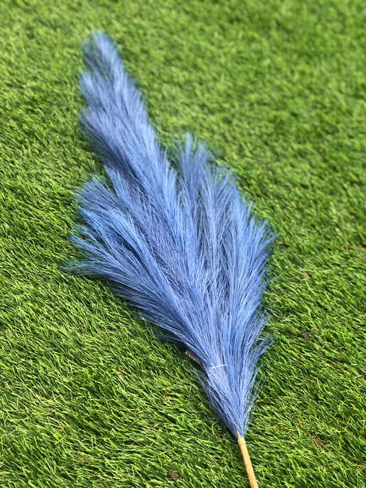 SYNTHETIC PAMPAS FRENCH BLUE 115cm