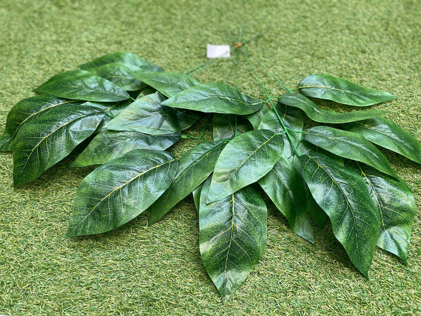 55cm MAGNOLIA LEAVES GREEN  PK6