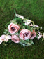 31cm MINI ROSE BUNCH VINTAGE PINK