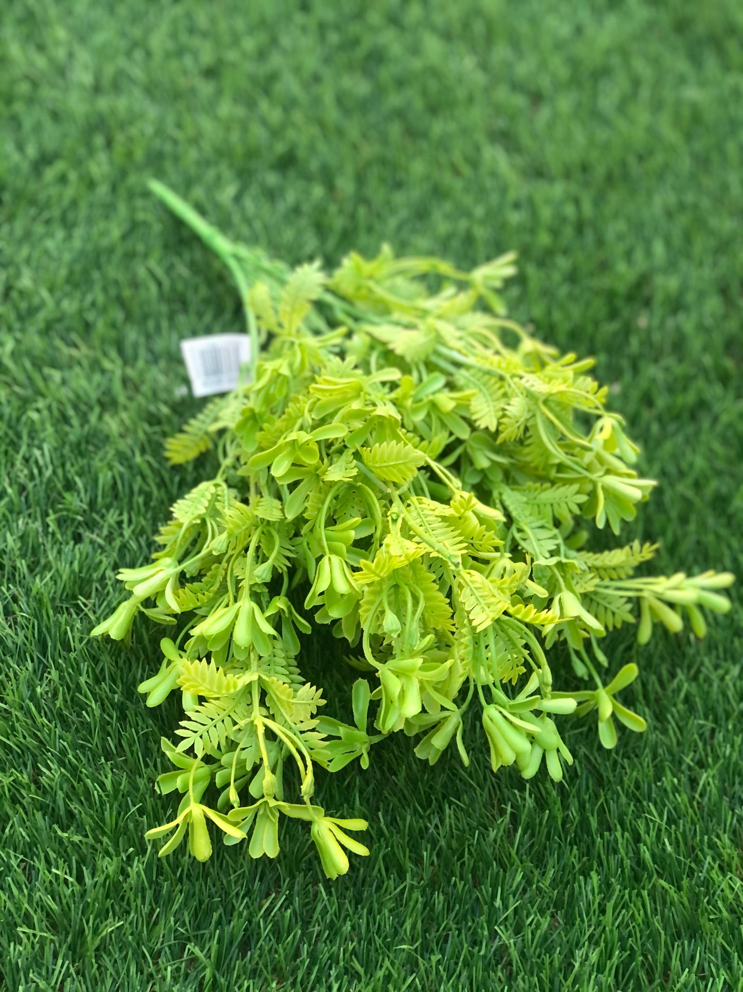 LARGE MIXED FOLIAGE BUNCH LIGHT GREEN 47cm