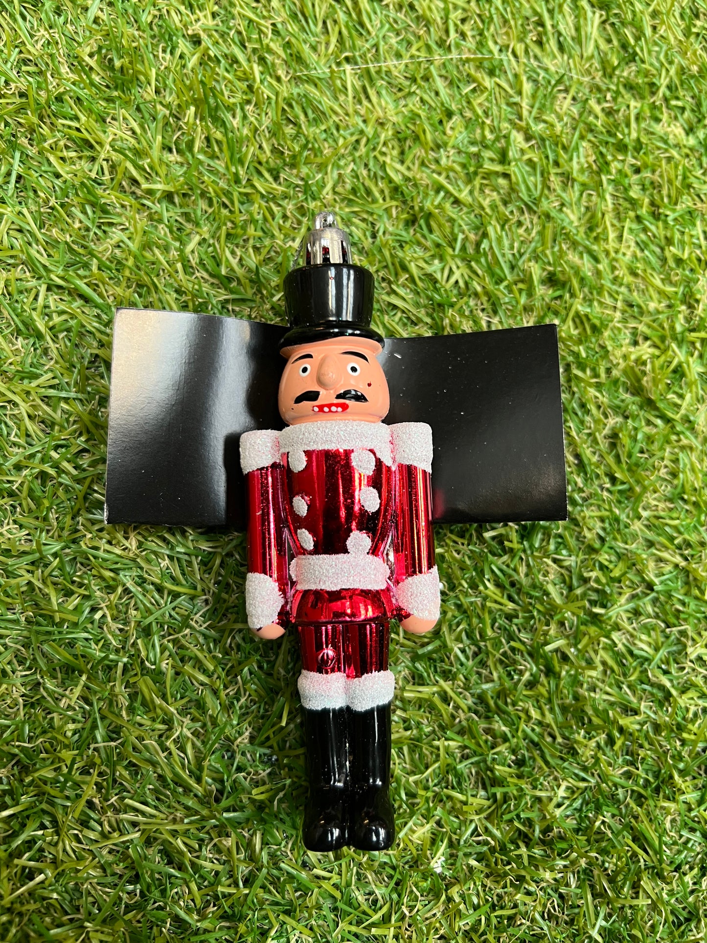 BLACK HAT NUTCRACKER BAUBLE