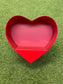 RED HEART BOX WITH STAND 24.5cm