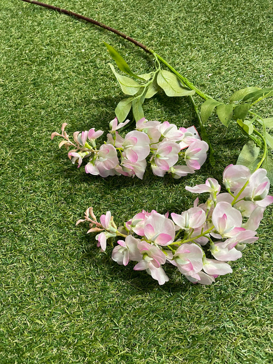 DELUXE PINK DOUBLE HEAD TRAILING WISTERIA